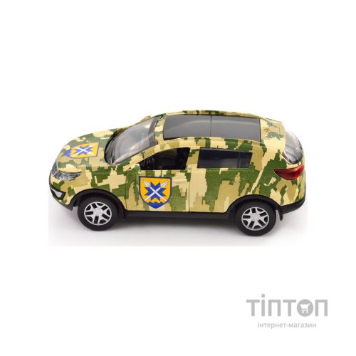 Машина TechnoDrive Автомодель серії Шеврони Героїв - Kia Sportage R - 56 ОМПБр (250362M)