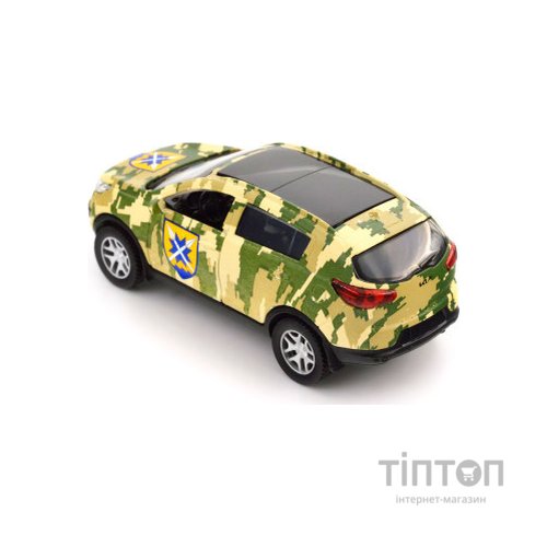 Машина TechnoDrive Автомодель серії Шеврони Героїв - Kia Sportage R - 56 ОМПБр (250362M)