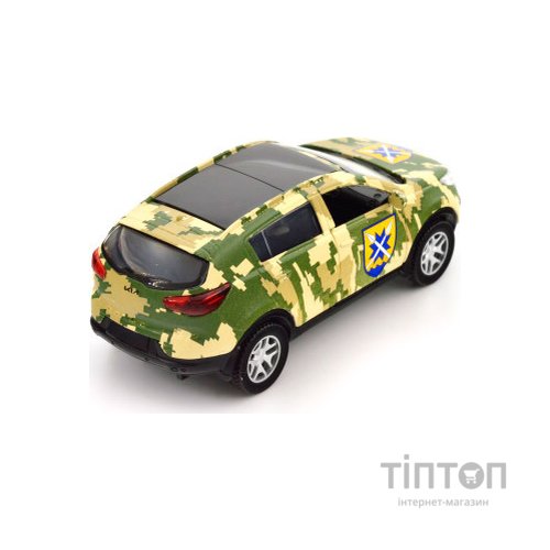 Машина TechnoDrive Автомодель серії Шеврони Героїв - Kia Sportage R - 56 ОМПБр (250362M)