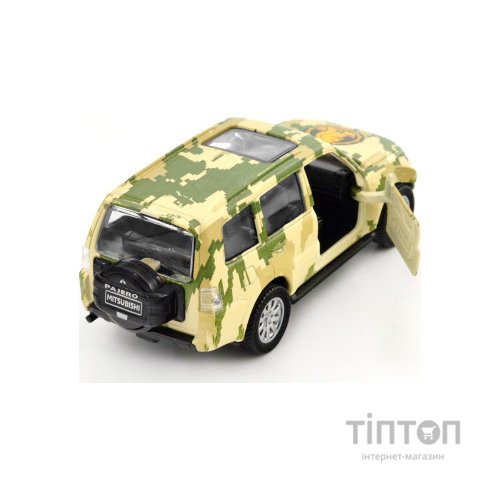 Машина TechnoDrive Автомодель серії Шеврони Героїв - Mitsubishi Pajero 4WD Tubro - 47 ОМБр (250361M)