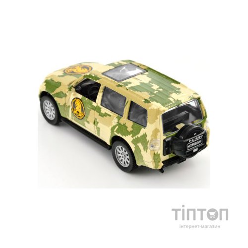 Машина TechnoDrive Автомодель серії Шеврони Героїв - Mitsubishi Pajero 4WD Tubro - 47 ОМБр (250361M)