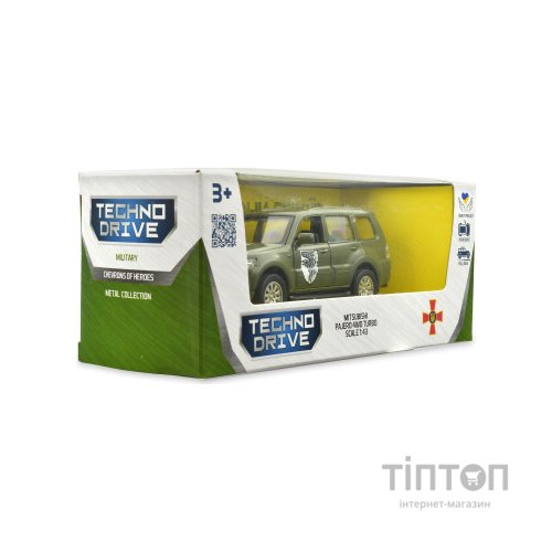 Машина TechnoDrive Автомодель серії Шеврони Героїв - Mitsubishi Pajero 4WD Tubro - 93 ОМБр (250283M)