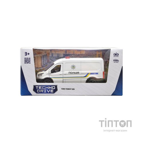 Машина TechnoDrive Ford Transit Van Поліція (250343U)