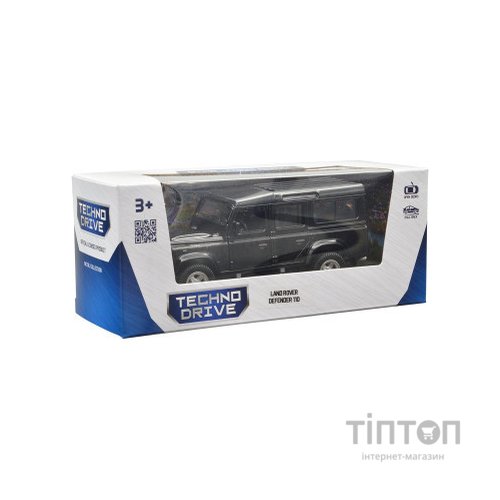 Машина TechnoDrive Land Rover Defender 110 чорний (250341U)