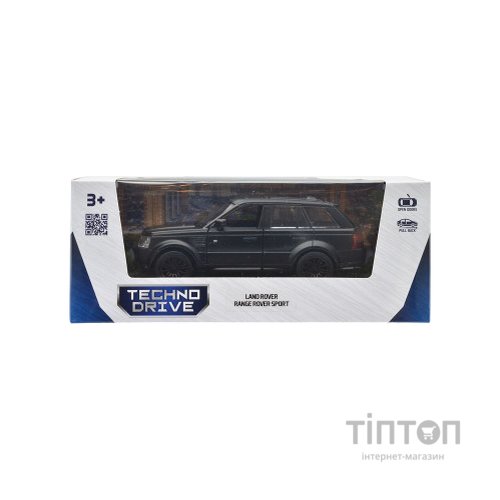 Машина TechnoDrive Land Rover Range Rover Sport чорний (250342U)