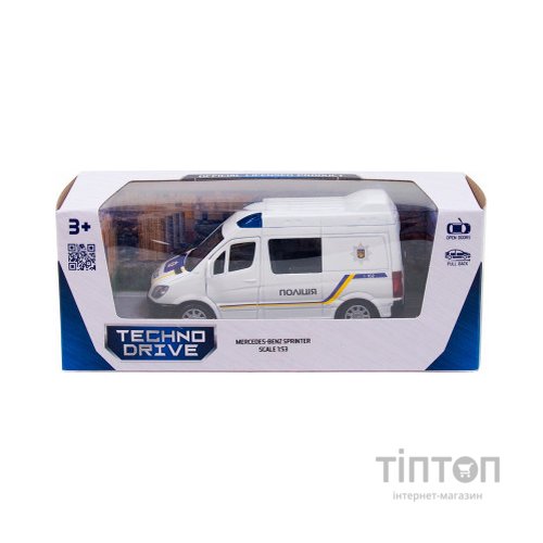 Машина TechnoDrive Mercedes-Benz Sprinter Поліція (250294)