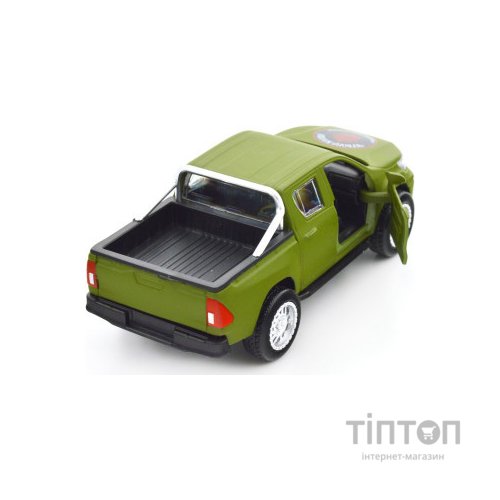 Машина TechnoDrive серії Шеврони Героїв - Toyota Hilux - Червона калина (KM6119)