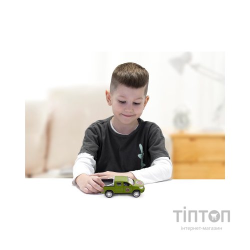 Машина TechnoDrive серії Шеврони Героїв - Toyota Hilux - Червона калина (KM6119)