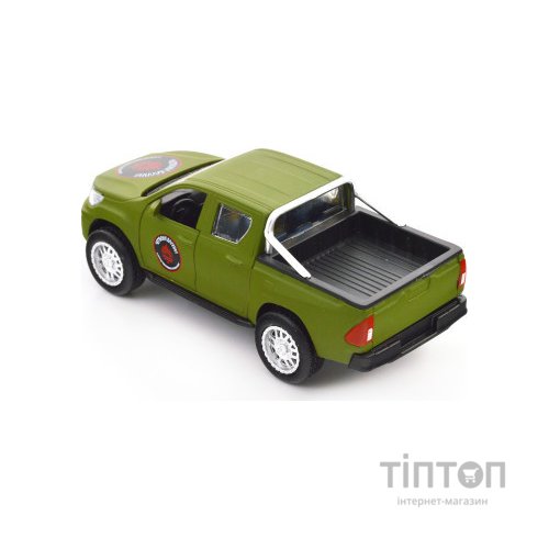 Машина TechnoDrive серії Шеврони Героїв - Toyota Hilux - Червона калина (KM6119)