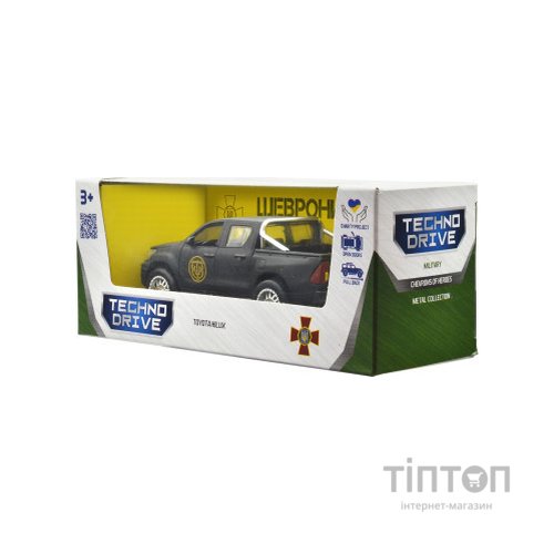Машина TechnoDrive серії Шеврони Героїв - Toyota Hilux - Спартан (KM6118)
