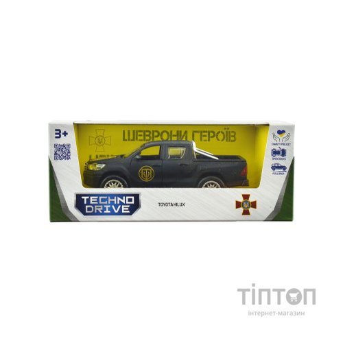 Машина TechnoDrive серії Шеврони Героїв - Toyota Hilux - Спартан (KM6118)