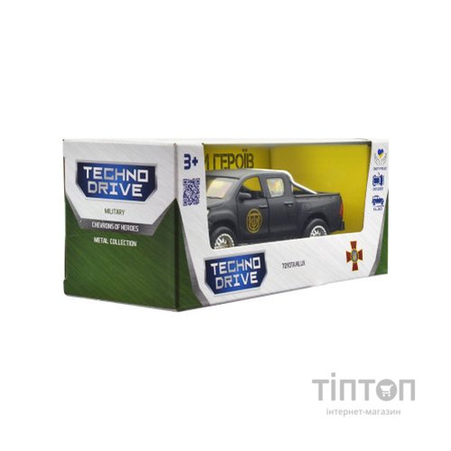 Машина TechnoDrive серії Шеврони Героїв - Toyota Hilux - Спартан (KM6118)