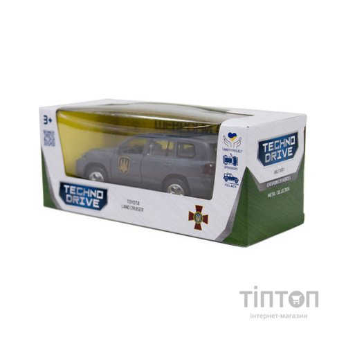 Машина TechnoDrive серії Шеврони Героїв - Toyota Land Сruiser - Рубіж (KM6010)