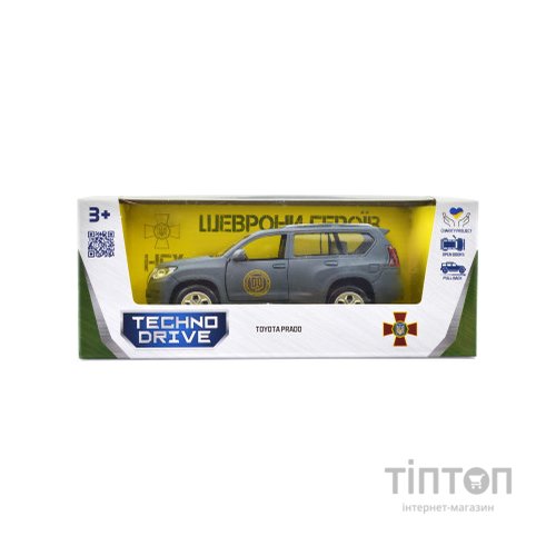 Машина TechnoDrive серії Шеврони Героїв - Toyota Prado - Кара-Даг (KM6189)
