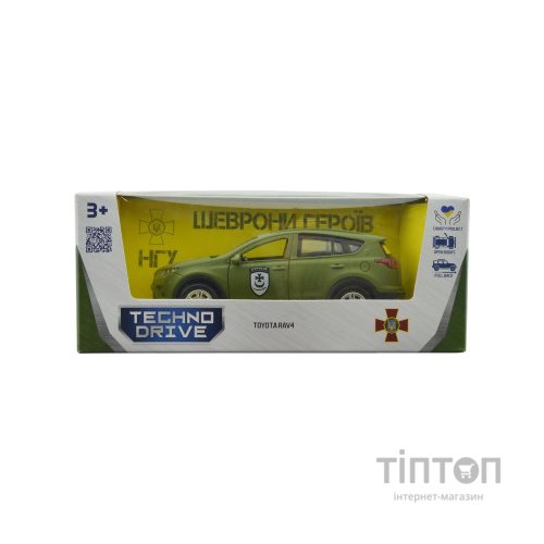 Машина TechnoDrive серії Шеврони Героїв - Toyota RAV4 - Буревій (KM6198)
