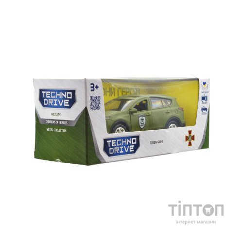 Машина TechnoDrive серії Шеврони Героїв - Toyota RAV4 - Буревій (KM6198)