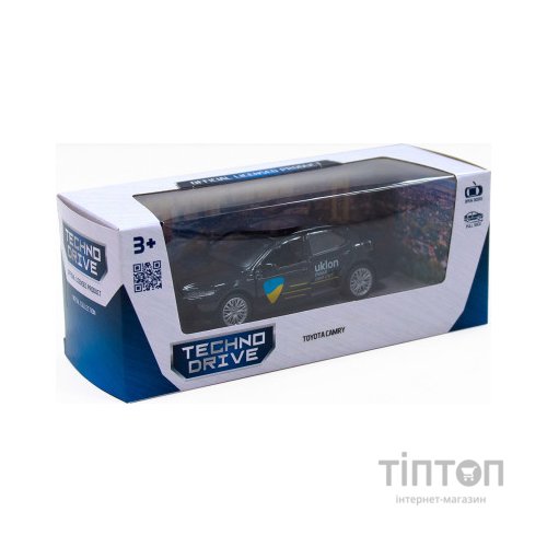 Машина TechnoDrive Toyota Camry Uklon (чорний) (250292)