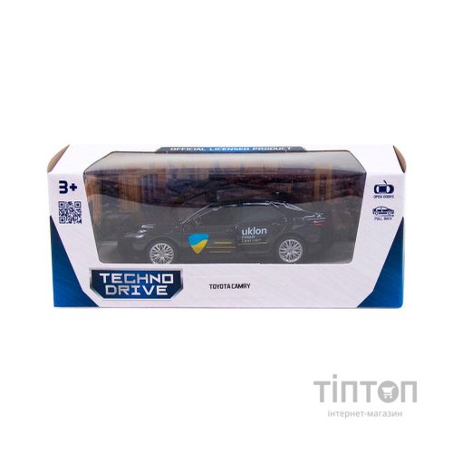 Машина TechnoDrive Toyota Camry Uklon (чорний) (250292)