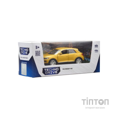 Машина TechnoDrive Volkswagen T-Roc 2017 золотий (250345U)