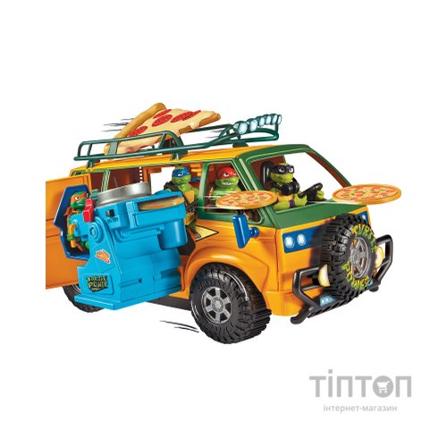 Машина TMNT Бойова машинка Мovie III - Фургон Доставки Піци (83468)