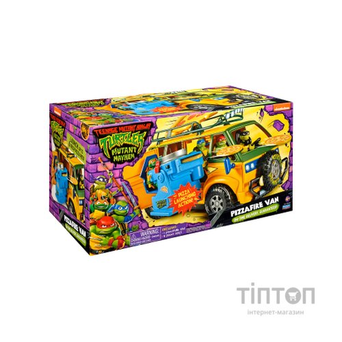 Машина TMNT Бойова машинка Мovie III - Фургон Доставки Піци (83468)
