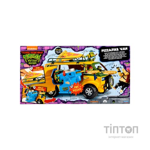 Машина TMNT Бойова машинка Мovie III - Фургон Доставки Піци (83468)