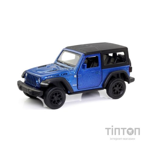 Машина Uni-Fortune JEEP WRANGLER RUBICON 2021 HARD TOP синя (554060)