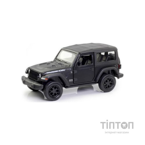 Машина Uni-Fortune JEEP WRANGLER RUBICON 2021 (матова) чорна (554060STM)