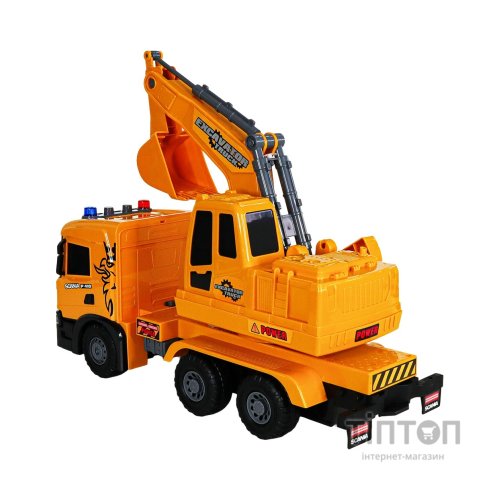 Машинка для дітей TechnoDrive Super Big Truck Екскаватор Scania (5006KS)