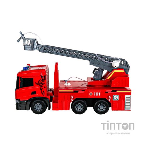Машинка для дітей TechnoDrive Super Big Truck Пожежна машина Scania (5005KS)