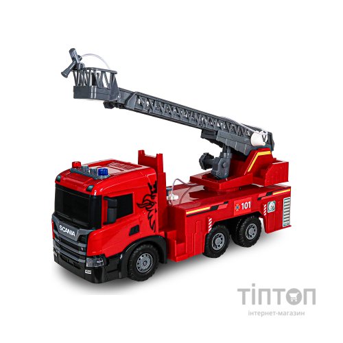 Машинка для дітей TechnoDrive Super Big Truck Пожежна машина Scania (5005KS)