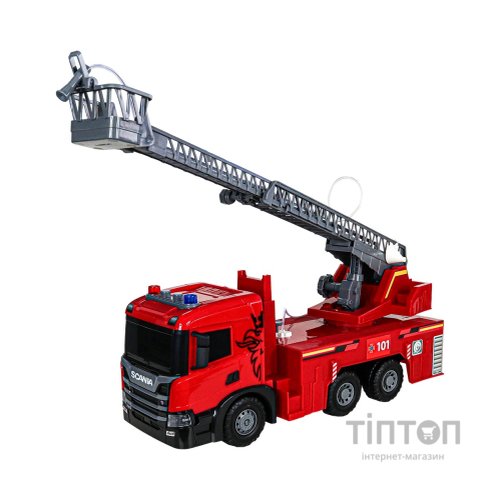 Машинка для дітей TechnoDrive Super Big Truck Пожежна машина Scania (5005KS)