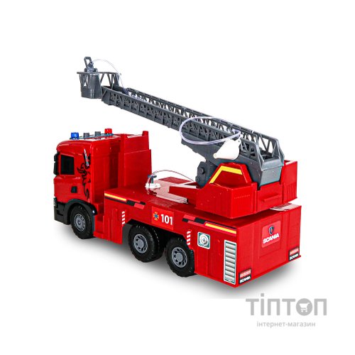 Машинка для дітей TechnoDrive Super Big Truck Пожежна машина Scania (5005KS)