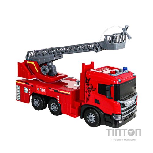 Машинка для дітей TechnoDrive Super Big Truck Пожежна машина Scania (5005KS)