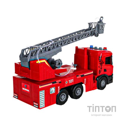 Машинка для дітей TechnoDrive Super Big Truck Пожежна машина Scania (5005KS)