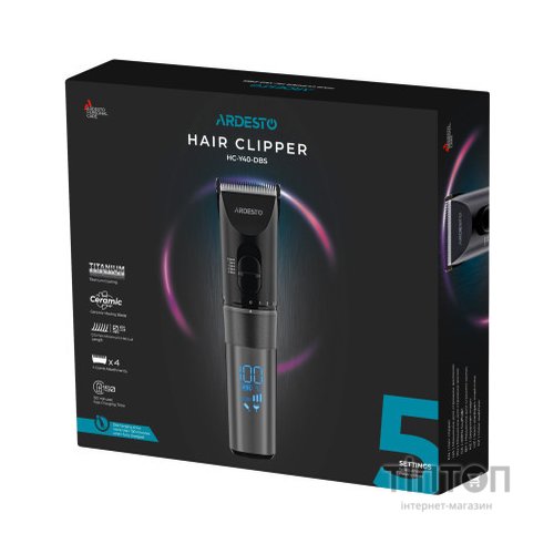 Машинка для стрижки Ardesto HC-Y40-DBS