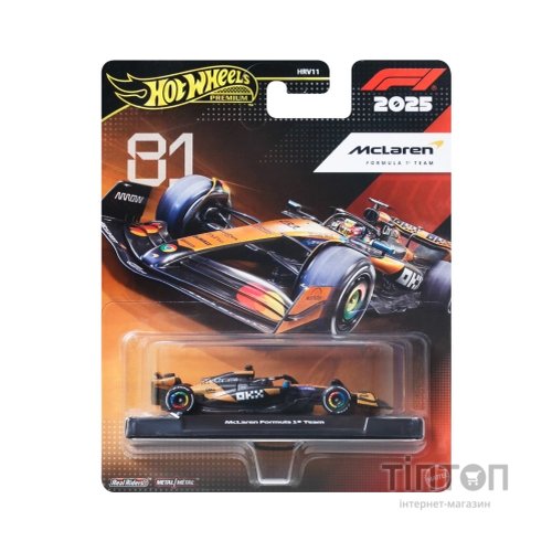 Масштабна модель автомобіля Hot Wheels Formula 1 Oscar Piastri 81 (JKD81)