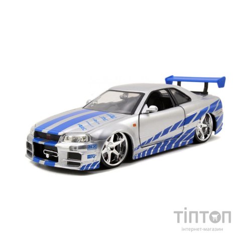Масштабна модель автомобіля Jada Форсаж Ніссан Скайлайн GT-R 2002 (9397158314R00)