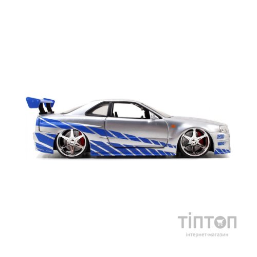 Масштабна модель автомобіля Jada Форсаж Ніссан Скайлайн GT-R 2002 (9397158314R00)