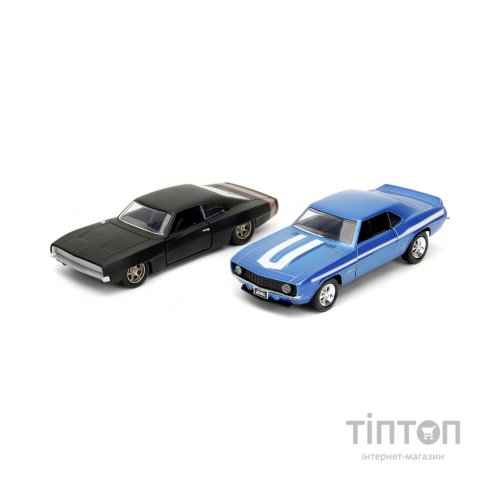 Масштабна модель автомобіля Jada набiр автомоделей Fast and Furious Dodge Charger та Chevrolet Camaro (253202013)