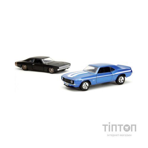 Масштабна модель автомобіля Jada набiр автомоделей Fast and Furious Dodge Charger та Chevrolet Camaro (253202013)