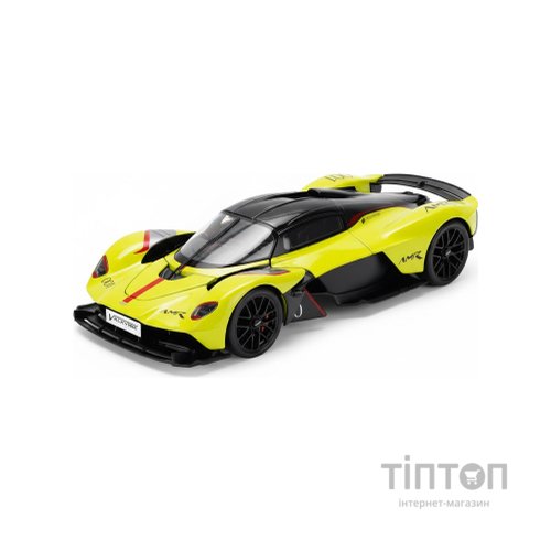 Масштабна модель автомобіля TechnoDrive Aston Martin Valkyrie жовтий 1:18 (250937AMVKLG)