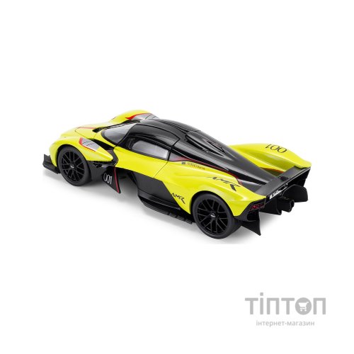 Масштабна модель автомобіля TechnoDrive Aston Martin Valkyrie жовтий 1:18 (250937AMVKLG)