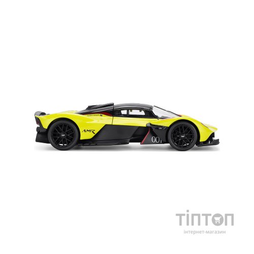 Масштабна модель автомобіля TechnoDrive Aston Martin Valkyrie жовтий 1:18 (250937AMVKLG)