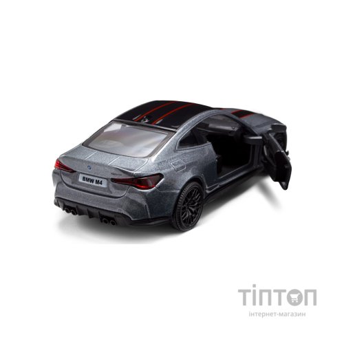 Масштабна модель автомобіля TechnoDrive BMW M4 CSL 2023 сірий (250436U)