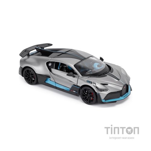 Масштабна модель автомобіля TechnoDrive Bugatti Divo сірий 1:18 (250940BDGY)
