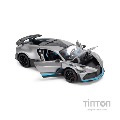 Масштабна модель автомобіля TechnoDrive Bugatti Divo сірий 1:18 (250940BDGY)