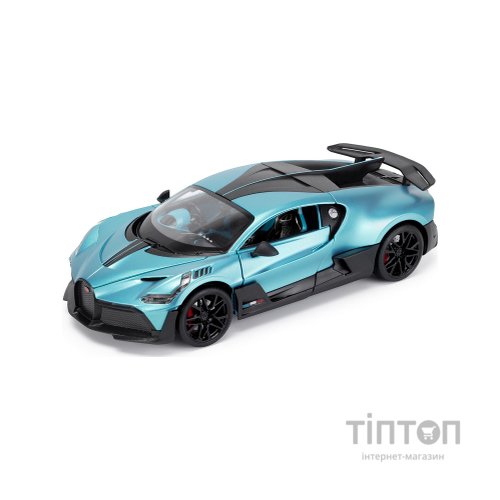 Масштабна модель автомобіля TechnoDrive Bugatti Divo синій 1:18 (250939BDBL)