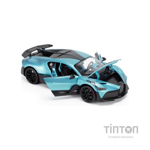 Масштабна модель автомобіля TechnoDrive Bugatti Divo синій 1:18 (250939BDBL)