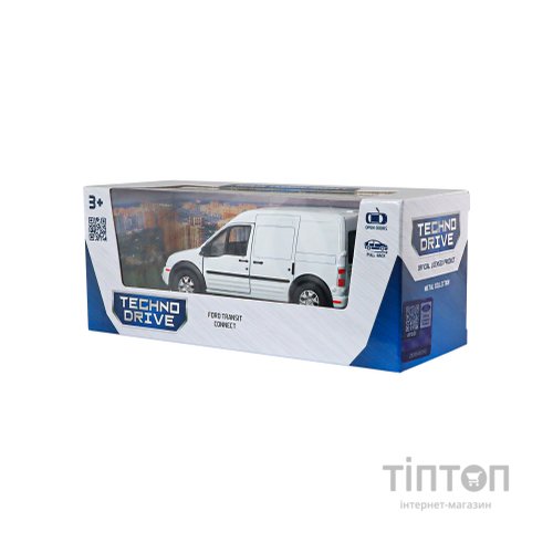 Масштабна модель автомобіля TechnoDrive Ford Transit Connect (білий) (250386W)